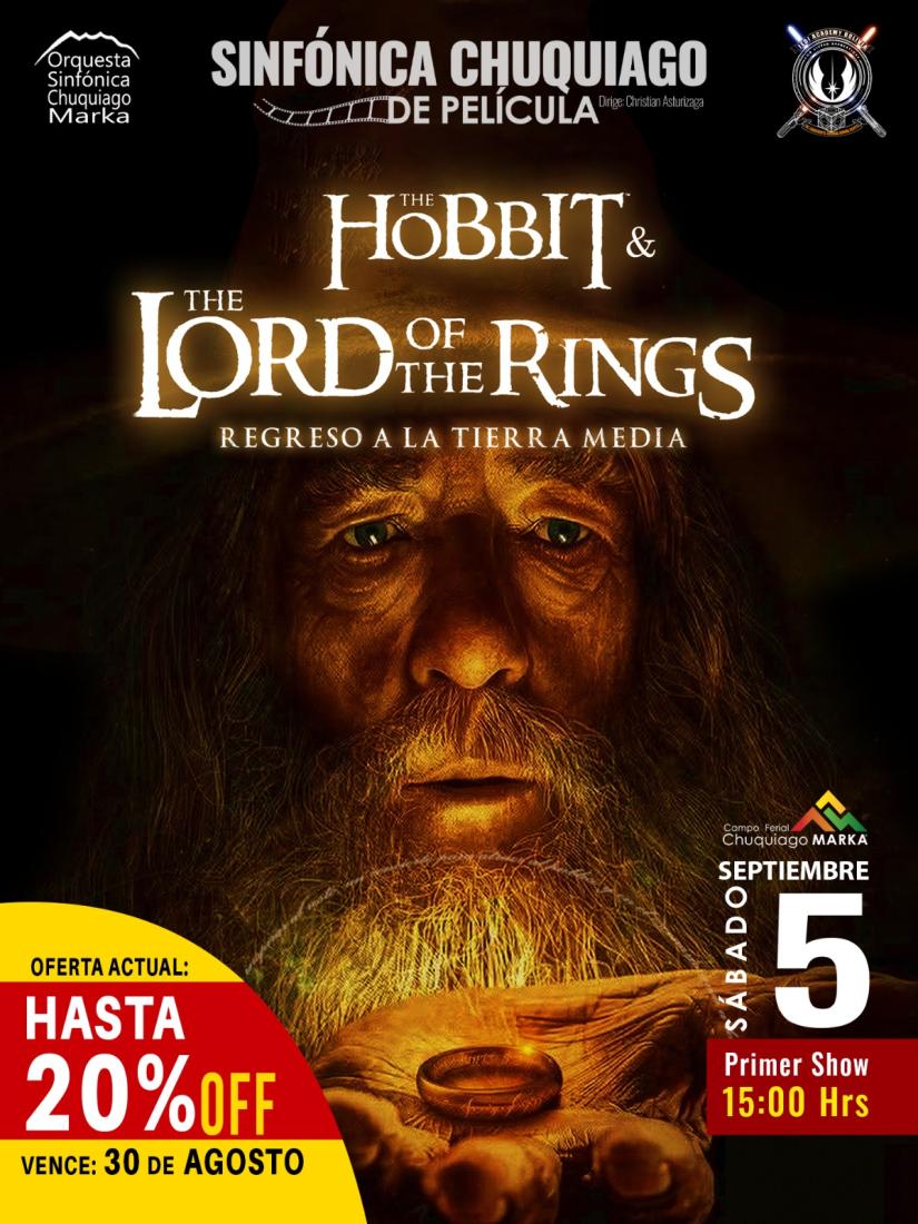 Sinfónica Chuquiago de Pelicula Hobbit & The lord Of The Rings Sinfónica Chuquiago de Pelicula Hobbit & The lord Of The Rings